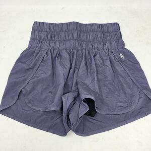 Free People Movement Shorts Teal The Way‎ Home High Waist Athletic Women’s XS